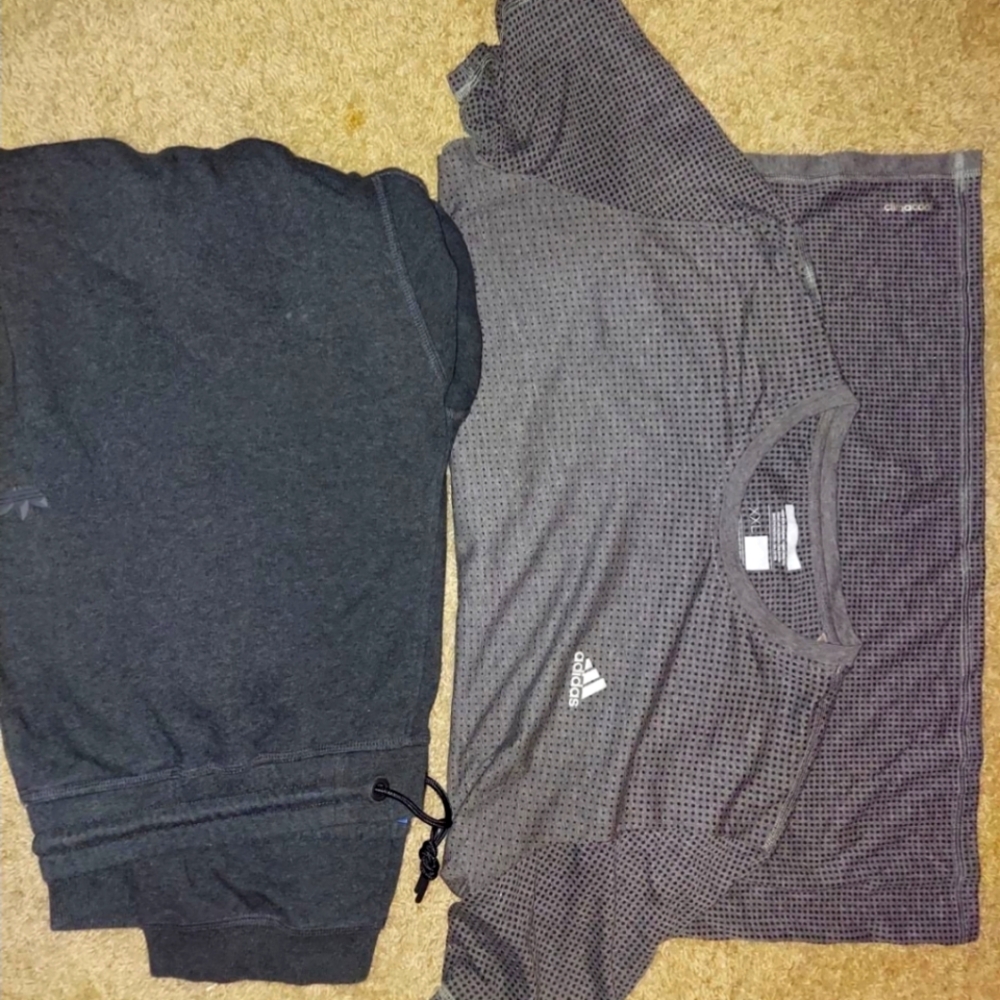 Adidas Men's Bundle- shirt, hoodie and pants